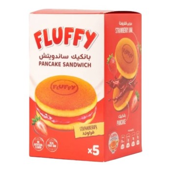 Fluffy Pancake Sandwich Strawberry